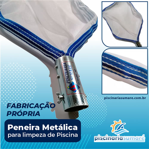 Peneira para limpeza