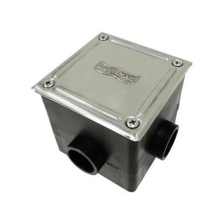 Tampa da caixa de passagem inox para piscinas